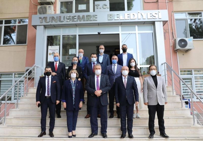Başkan Çerçi Türkiye Kent Konseyleri Birliği’ni ağırladı
