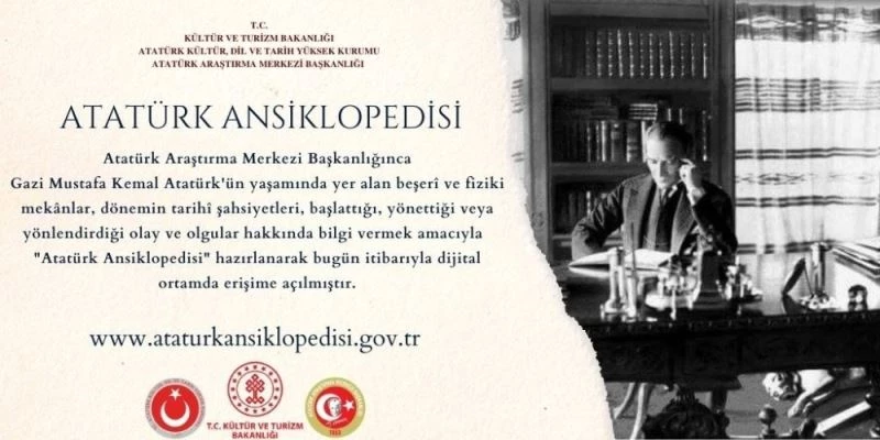Atatürk Ansiklopedisi dijital ortamda erişime açıldı
