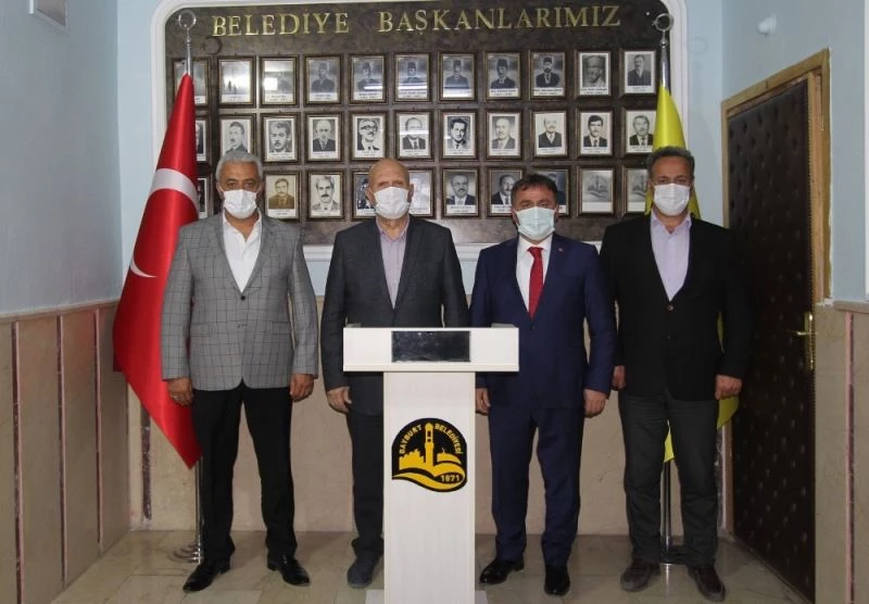 Başkan Çimen’den Bayburt Belediye Başkanı Pekmezci’ye ziyaret
