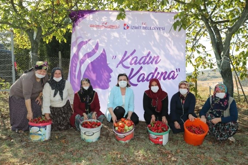 Karaabdülbaki’de ‘Kadın Kadına’ dayanışma
