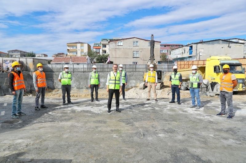 Başakşehir’in ilk gençlik merkezi Güvercintepe’de yükseliyor
