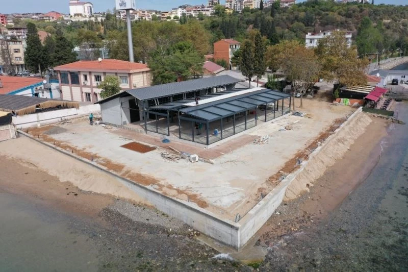 Darıca’daki yeni restoran sahil parkına yakışacak
