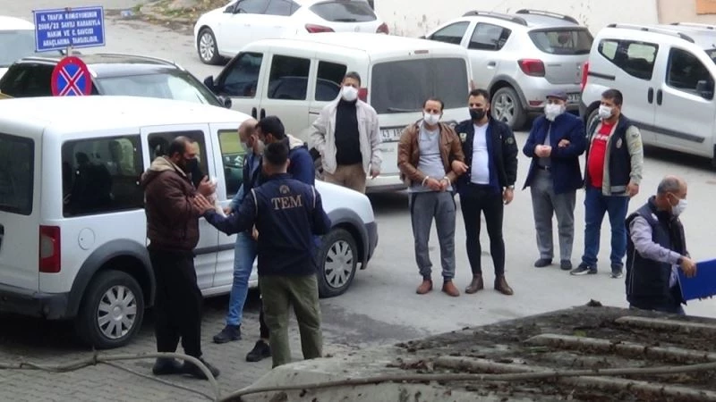 Kütahya’da yakalanan 4 DAEŞ zanlısı adliyeye sevk edildi
