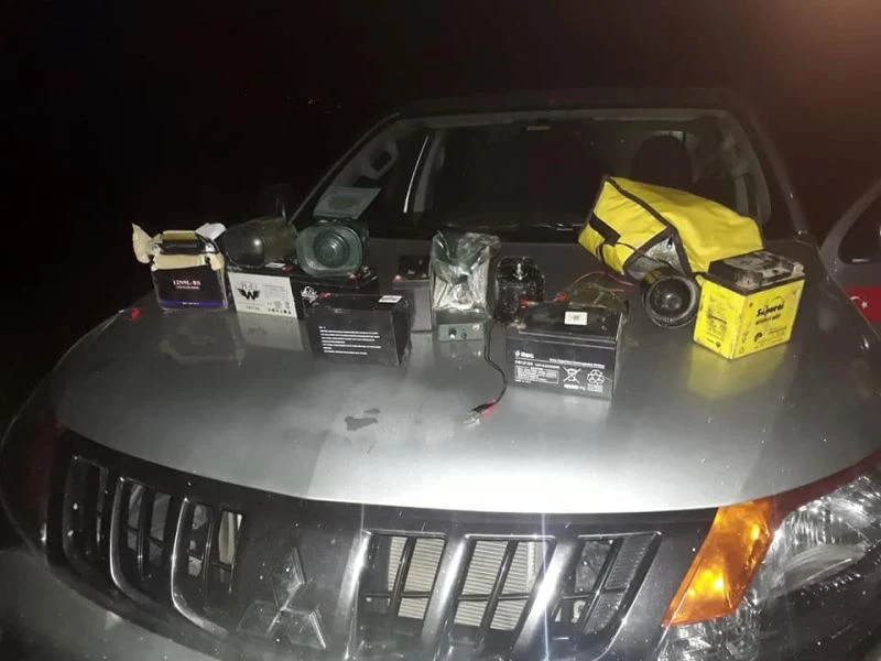 Avda kullanılması yasak olan 10 ses düzeneği ele geçirildi
