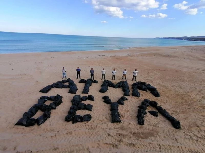 30 ton çöple Trakya Şiveli Tepki: “Atma beya”
