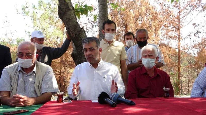 Yangın mağdurlarının yaraları sarılıyor
