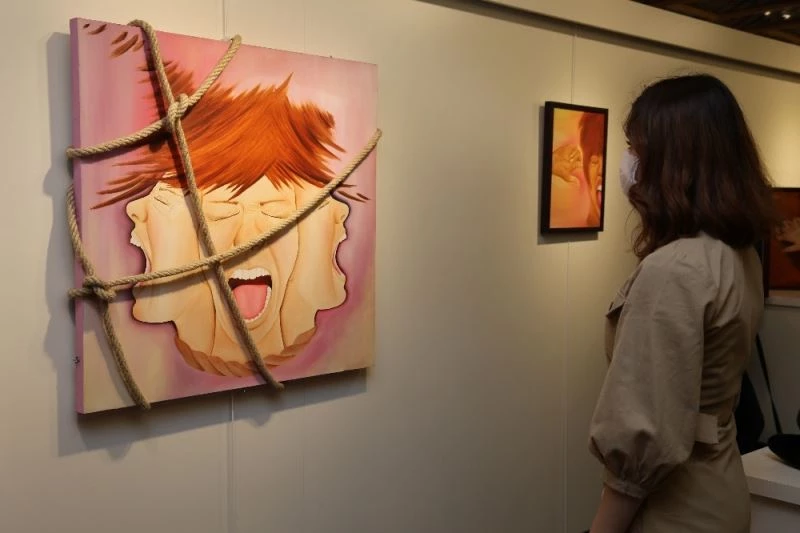 MGÜ Sanat Galerisi ‘’Rağmen’’ isimli karma sergiyle açıldı
