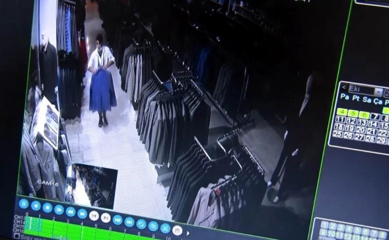 Takım elbise çaldıktan sonra otostop çektiği polise yakalanan hırsız 5 bin 500 TL’lik zarar vermiş
