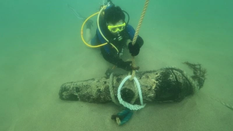 Karadeniz’in dibinde 800 kiloluk müthiş keşif
