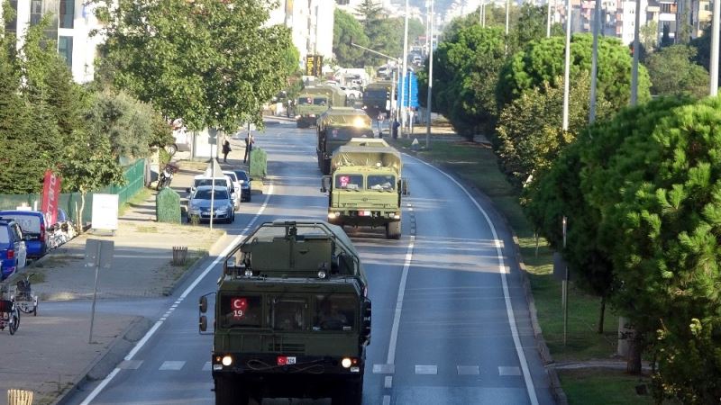 S-400’leri taşıyan ikinci konvoy Samsun’dan geçti
