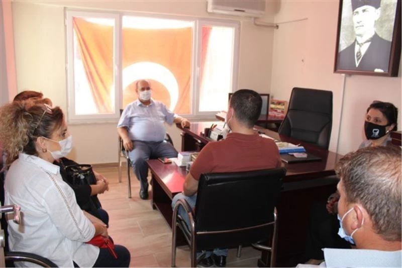 Kaymakam Ünal’dan siyasi partilere iade-i ziyaret
