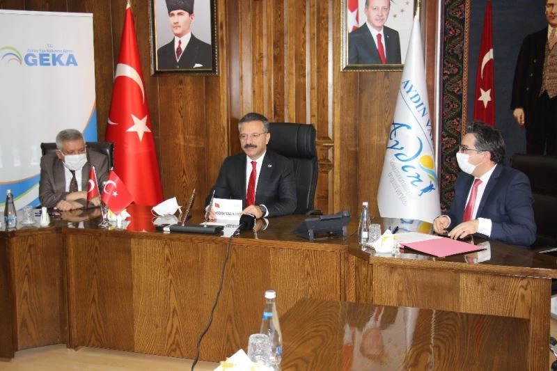 GEKA’nın Karacasu’yu kalkındıracak projesinde imzalar atıldı
