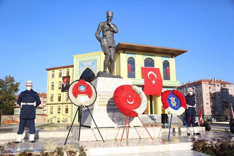 Atatürk, ebediyete irtihalinin 82. yılında saygı ve minnetle anıldı
