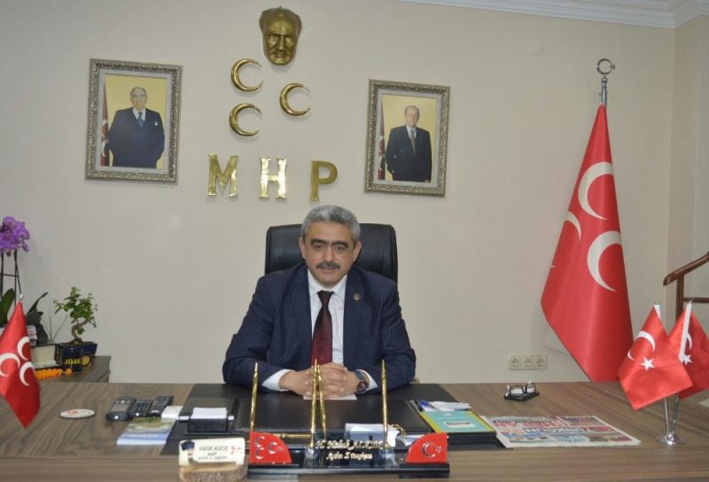 MHP Aydın İl Başkanı Alıcık; 