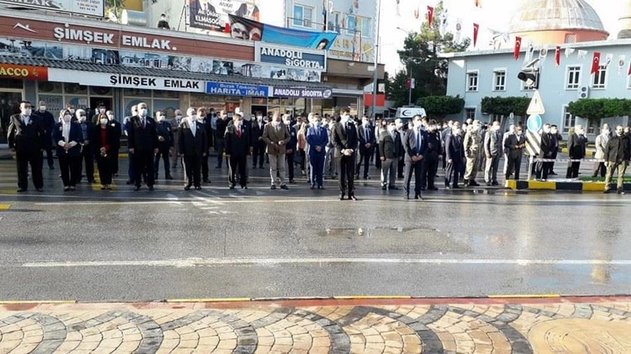 ERZİN’DE 10 KASIM  TÖRENİ