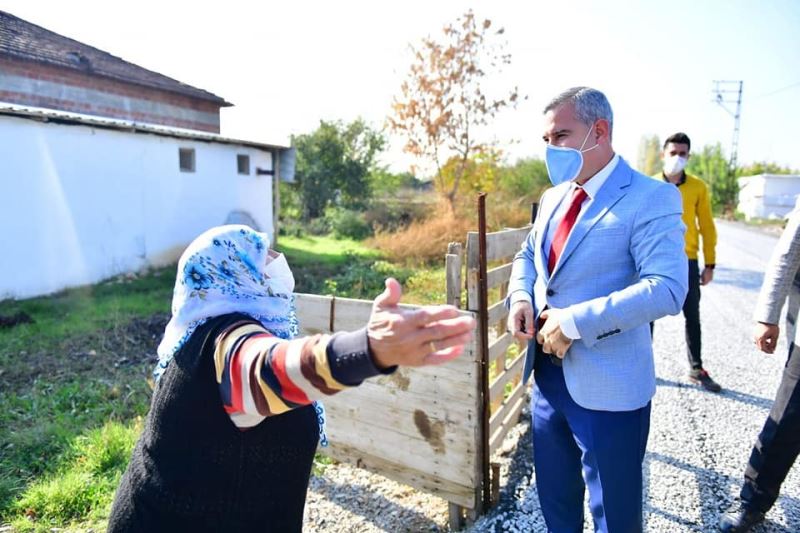 Başkan Çınar, Makbule Sultansuyu’nun çay davetini geri çevirmedi
