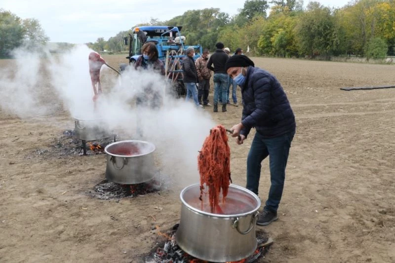 Adına casusluk faaliyetleri yürütülen ‘Edirne kırmızısı’ toprakla buluştu
