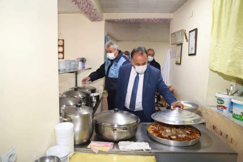 Hakkari’de lokantalar denetlendi
