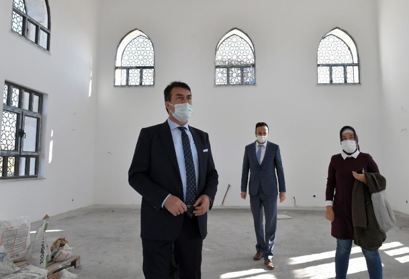 Osmangazi’den Yenikent’e modern cami
