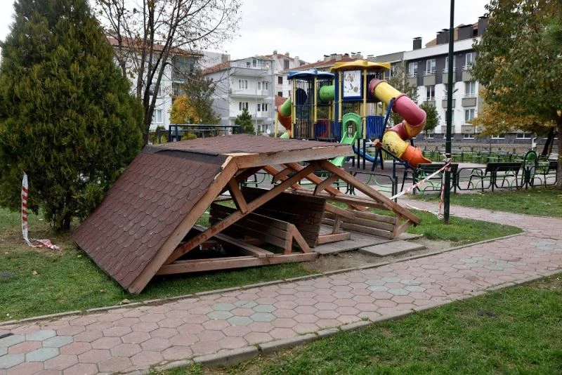 Magandaların zarar verdiği kamelya onarıldı
