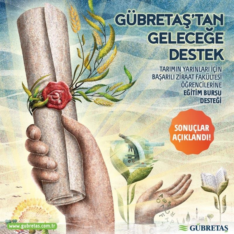 GÜBRETAŞ Eğitim Bursu sonuçları açıklandı
