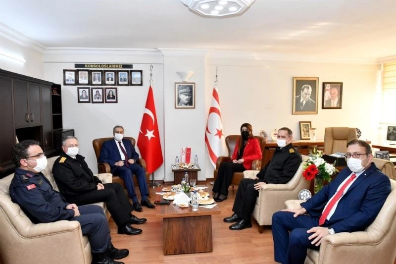 Vali Su, KKTC Mersin Başkonsolosu Mendeli’yi ziyaret etti
