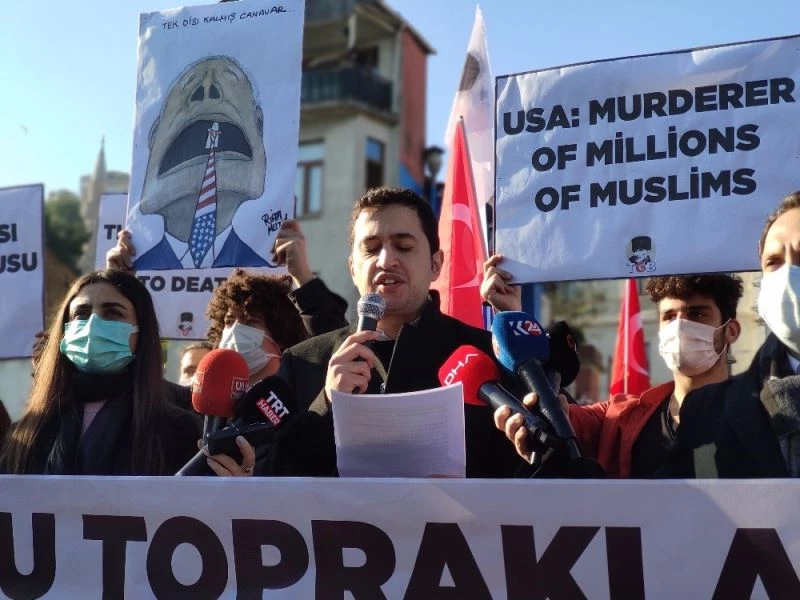 TGB üyeleri ABD Dışişleri Bakanı Mike Pompeo’yu protesto etti
