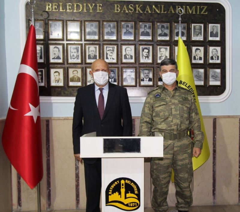 Garnizon Komutanı Tunoğlu’ndan Başkan Pekmezci’ye ziyaret
