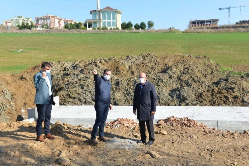 Şehrin iki yakası menfezlerle birleşiyor
