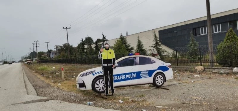 Maket polislerde artık maskeli

