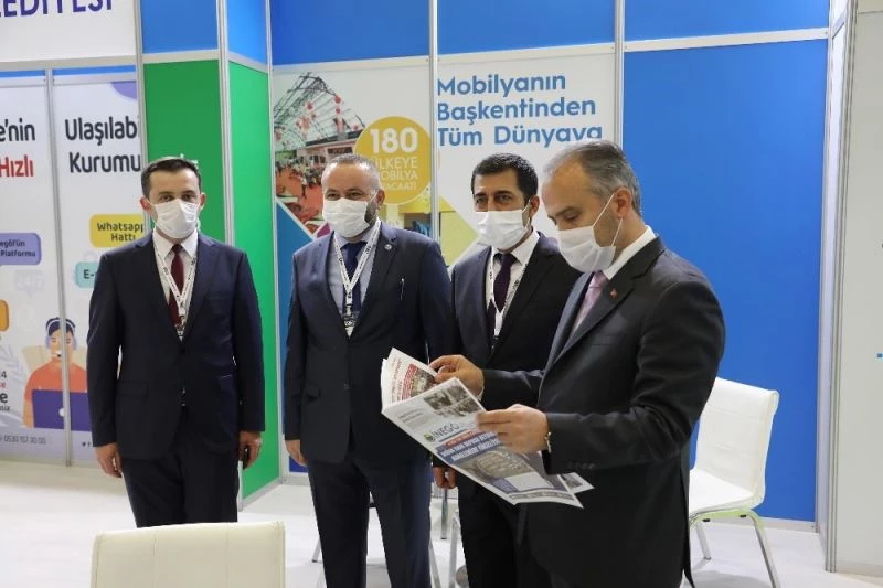 İnegöl’ün markaları dünyaya tanıtılıyor
