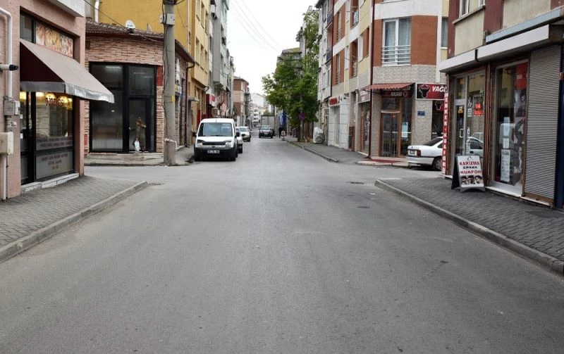 Derman Caddesi yeni görünümüne kavuştu
