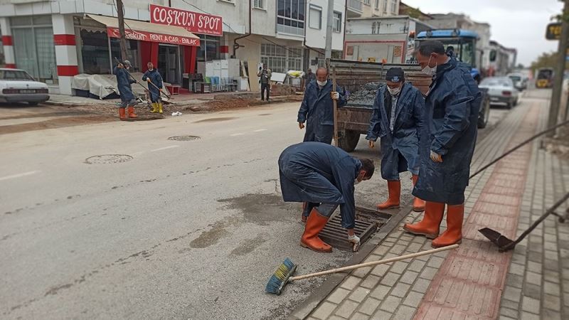 Karaman Belediyesiden yağışlara karşı kış hazırlığı
