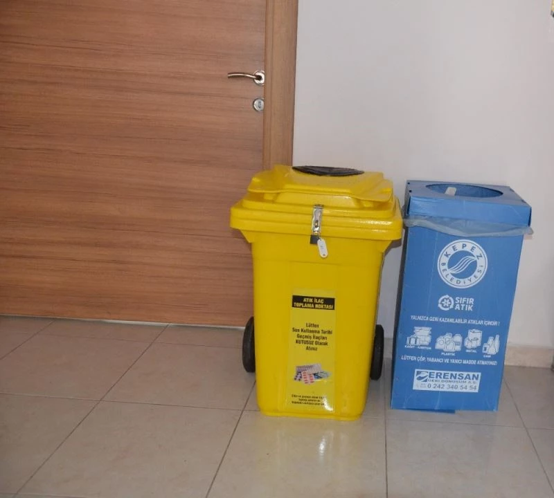 Kepez’de atık ilaçlar toplanıp bertaraf edilecek
