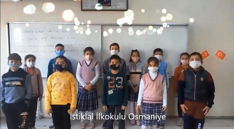 Sekiz ilin öğretmen ve öğrencileri bu kez öğretmenler için video hazırladı
