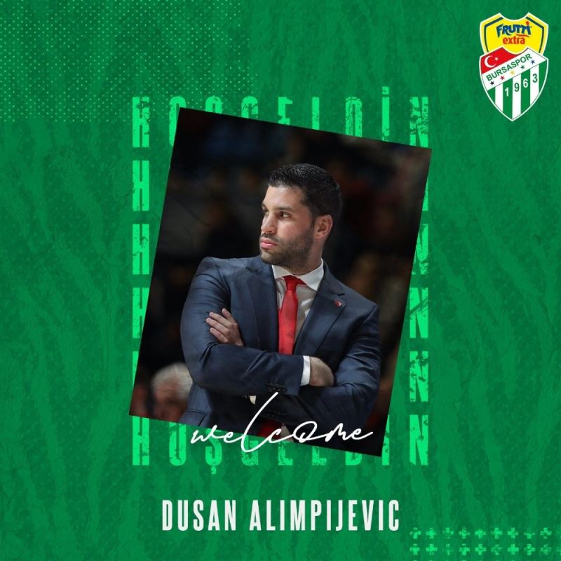 Frutti Extra Bursaspor’un yeni başantrenörü Dusan Alimpijevic oldu
