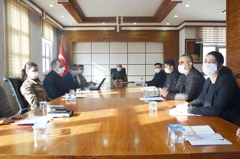 Çermik’te kadına yönelik şiddetle mücadele koordinasyon planı toplantısı
