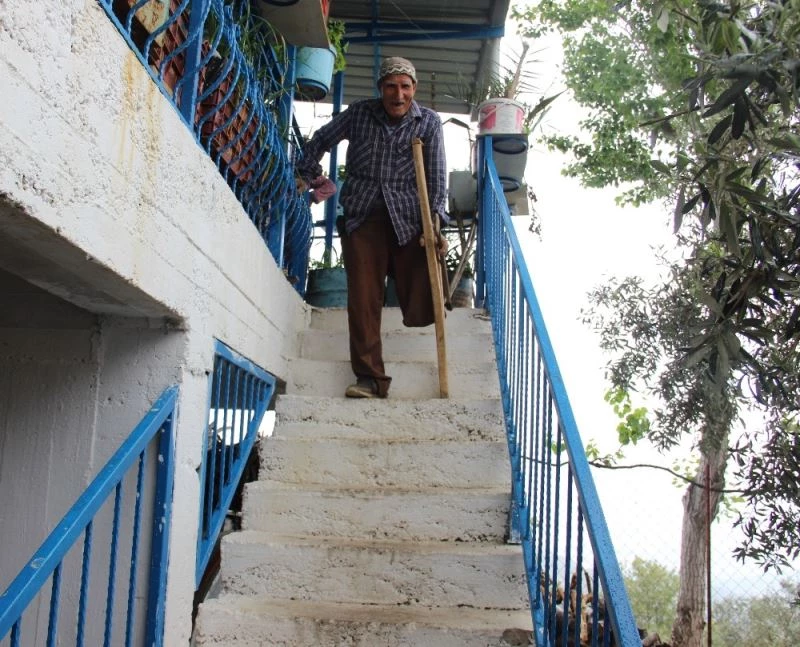 Devlete yük olmamak için protez bacak bile almadı
