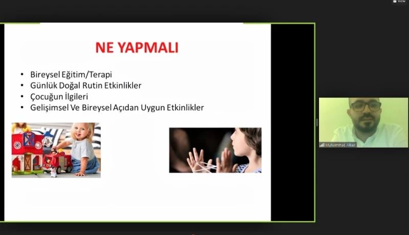 Dil ve konuşma bozuklukları GTO’da ele alındı
