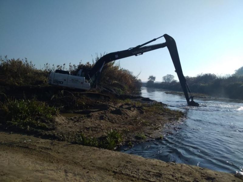 Çampınar’da taşkın riski ortadan kaldırıldı
