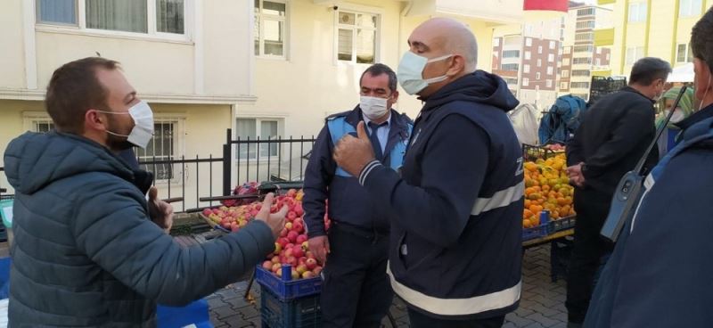 İlkadım’da pazarlara sıkı denetim: 3 pazarcıya ceza
