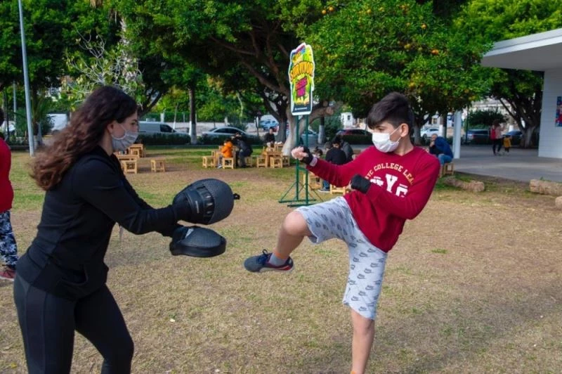 Mersin’de çocuklara mahremiyet ve kişisel savunma eğitimi
