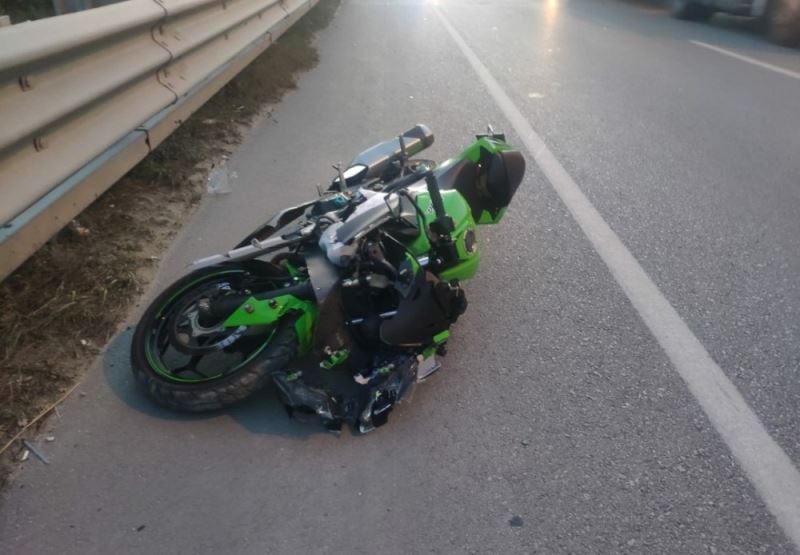 Samsun’da motosiklet kazası: 2 yaralı
