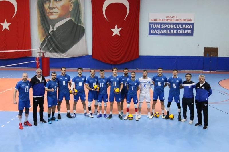 TVF Erkekler Voleybol 1. Ligi: Kocaeli Büyükşehir Belediyesi Kağıtspor: 3 - Halkbank: 0
