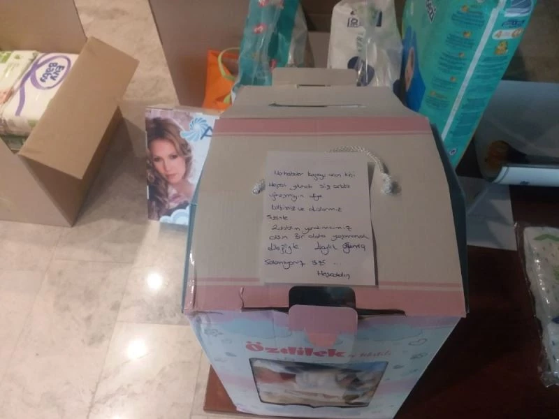 Yardım kolisinden ağlatan not: “Hepsi yıkandı, siz orada uğraşmayın diye”
