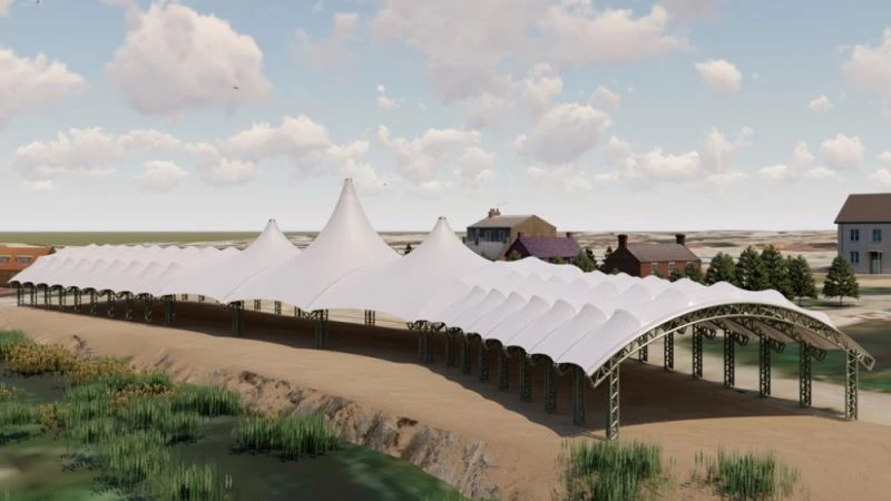 Perşembe pazarının üstü kapatılıyor
