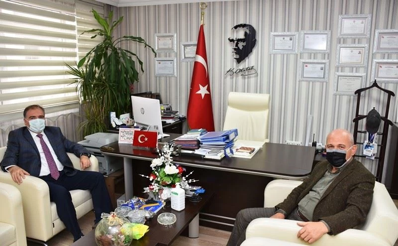 Kaymakam Türköz’den Uzun’a ziyaret
