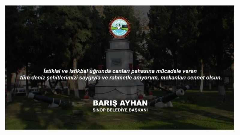 Barış Ayhan: “Sinop Deniz Savaşı şehitlerimizi rahmetle anıyorum”
