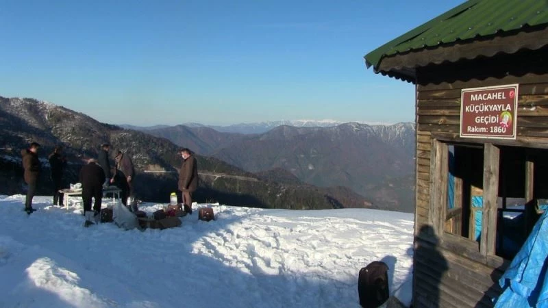 Pandemiden Macahel’in Zirvesi’ne kaçtılar
