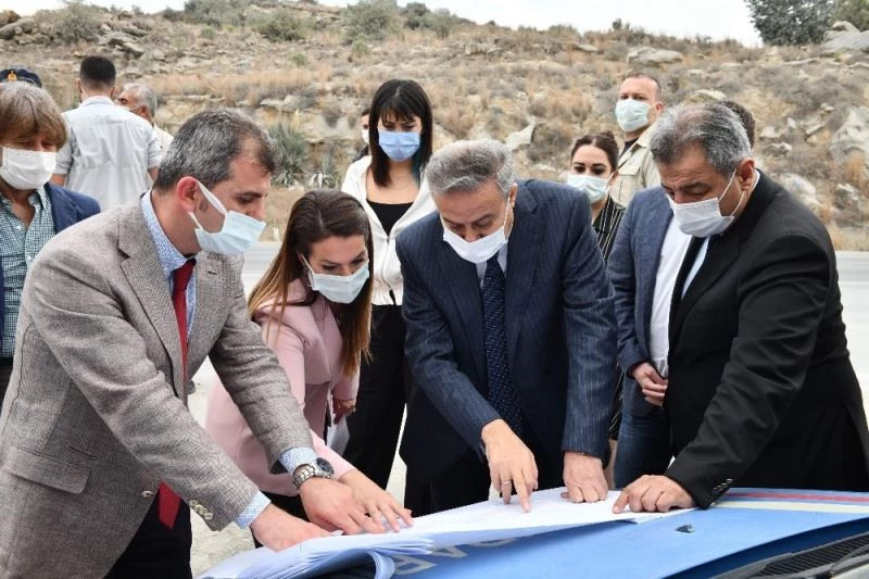 Vali Su, TÜİOSB projesi ve Tarsus OSB’de incelemelerde bulundu
